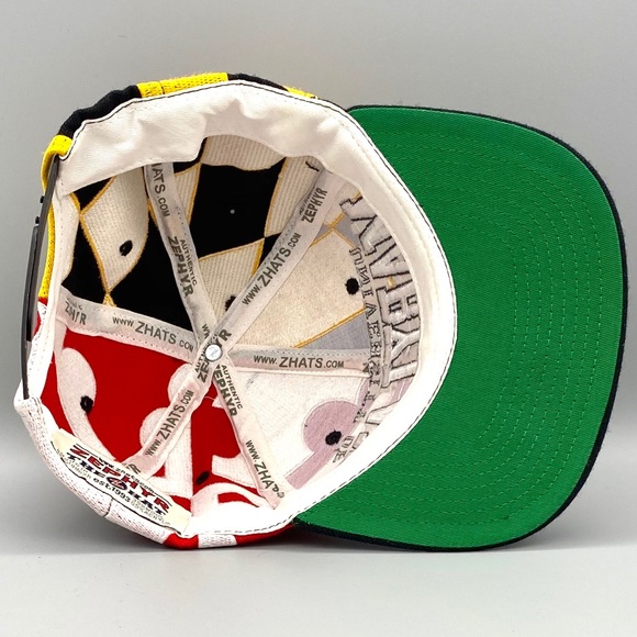 University of Maryland Flag Zephyr Snapback Hat OS - Picture 6 of 7